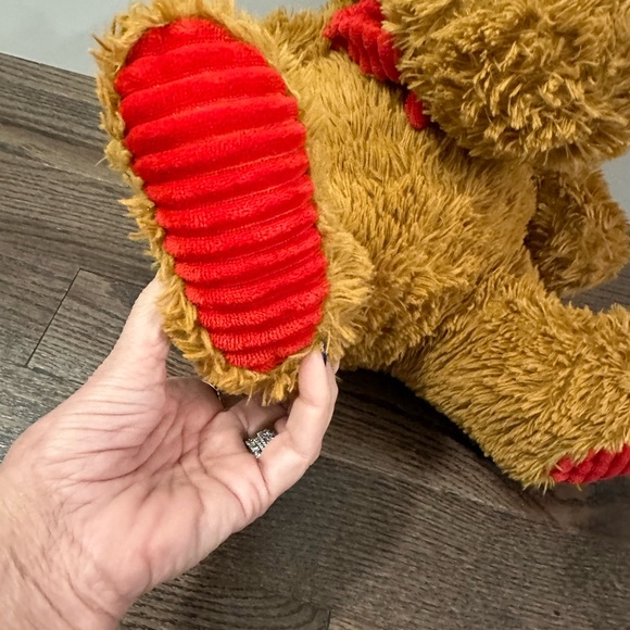 Kellytoy Moose Stuffed Animal Tan/Brown Holiday Plush - Picture 5 of 7